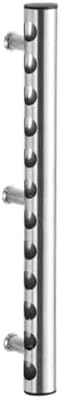 GTEFSWS Wall-Mounted Wine Rack 8 Holes 304 Stainless Steel 1