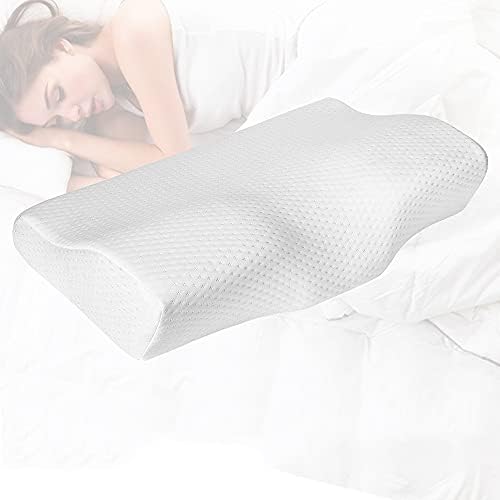 Ergonomic Memory Foam Neck Pillow with Butterfly Shape