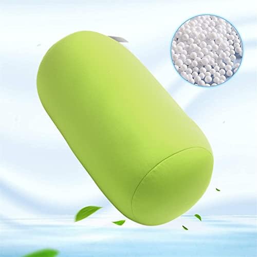 ASkinds 2Pcs Cylindrical Roll Pillow with Microbead Fill