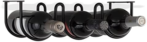 Wallniture Dijon 3-Bottle Wall Mounted Wine Rack