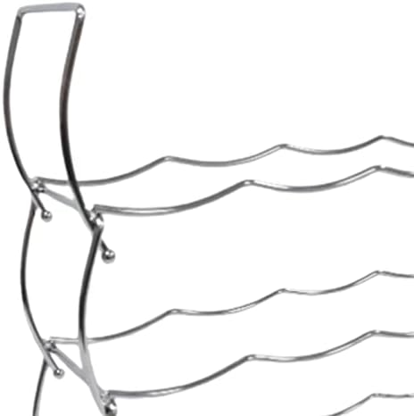 Iron Wine Rack with 3 Tiers for Home Storage