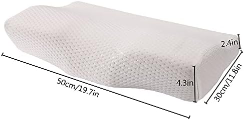 Ergonomic Memory Foam Neck Pillow with Butterfly Shape
