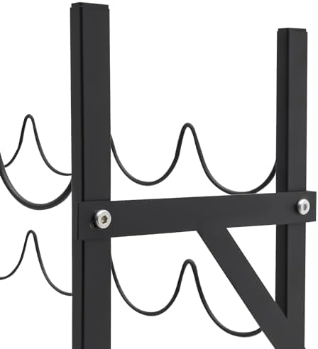 Mignonnememe 10-Tier Freestanding Wine Rack for 100 Bottles