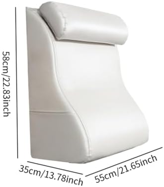 Ergonomic Headboard Wedge Pillow for Travel and Sleep
