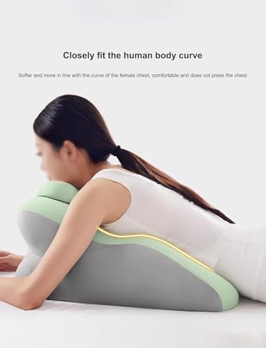 Ergonomic Prone Pillow for Face Down Rest