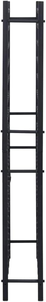 vidaXL Iron Wine Rack 96 Bottle Capacity