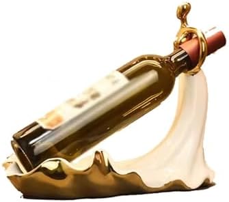 SONGCHAO Compact Countertop Wine Rack Ceramic Holder