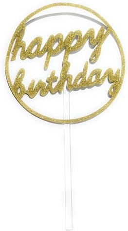 25pcs 8 x 4mm Flat Clear Cake Toppers Sticks