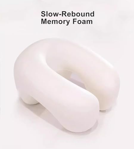 WAHHWF Face Down Pillow with Memory Foam and Removable Cover