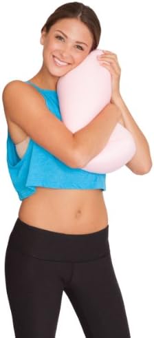 Deluxe Comfort Mooshi Squish Microbead Bed Pillow 14 x 7 - Pink