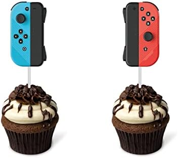 Yuezoloz Video Game Cupcake Toppers 24PCS