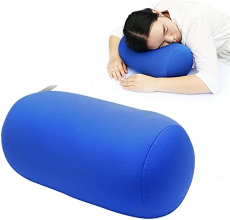 ASkinds Microbead Bolster Pillow 7 x 12 Blue