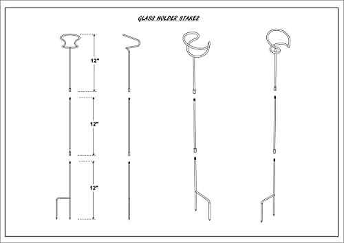 Outdoorwares Wine Rack Holder Set 2 Pack