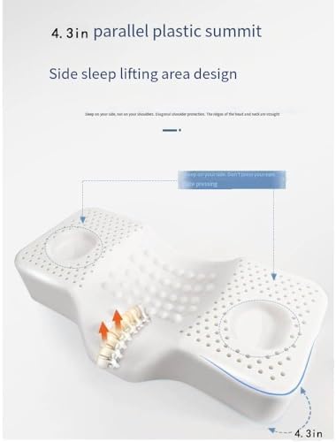 YHZEXUDA Natural Latex Cervical Pillow for Neck Pain Relief 1