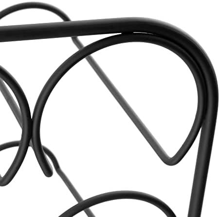 Compactor 6 Bottle Wine Rack Black 20x215x335 cm