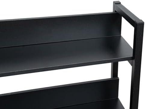 Hanmorfarbi 5-Tier Free Standing Wine Rack Black