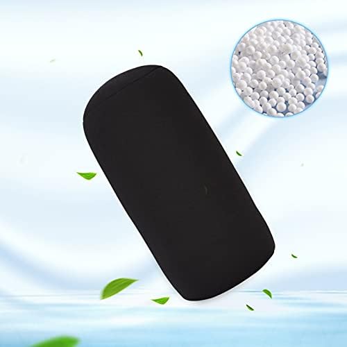 TEUOPIOE Roll Pillow with Microbeads for Neck and Travel Comfort