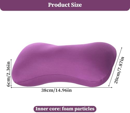 Pastoralist Microbead Neck Pillow - Comfortable Soft 15x79x24 Purple 1