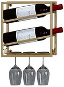 Wall-Mounted Wine Rack with 12 Tiers for Home Bar and Kitchen