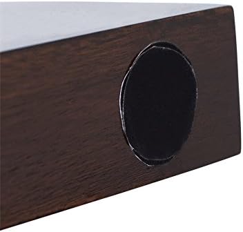 BIRDROCK HOME Stackable Wine Rack Set of 2 Espresso