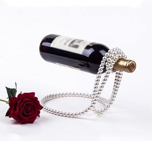 LLYLAFDC Magic Floating Wine Rack Gold