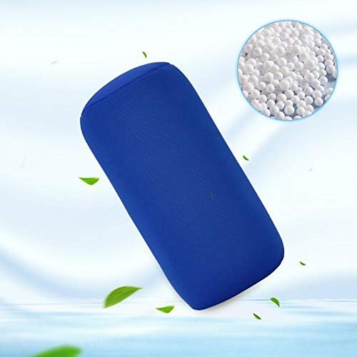 Pink Microbead Log Roll Pillow for Neck Support
