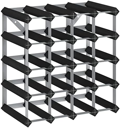 Bar Unit Storage Cabinet with 20 Bottle Wine Rack