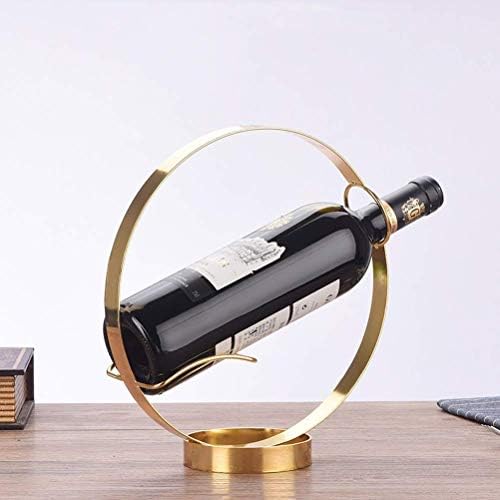 HASMI Wrought Iron Wine Rack Kitchen Decor Storage