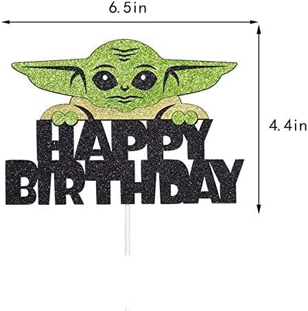 Confetti Star Wars Cake Toppers for Kids Birthday Party