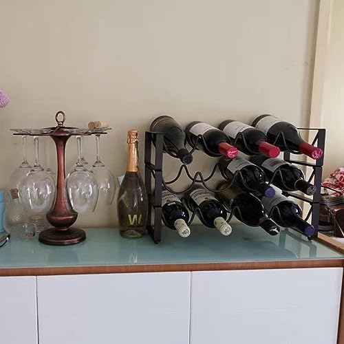 Zyqixluk Iron Stacking Wine Rack A2