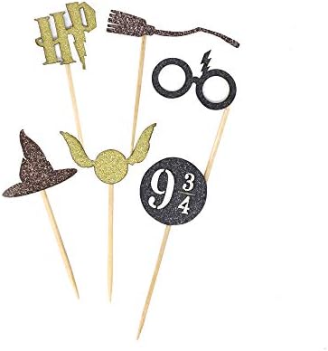 Confetti Harry Inspired Cupcake Toppers Pack of 24