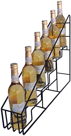 FixtureDisplays 6 Compartment Syrup Bottle Organizer