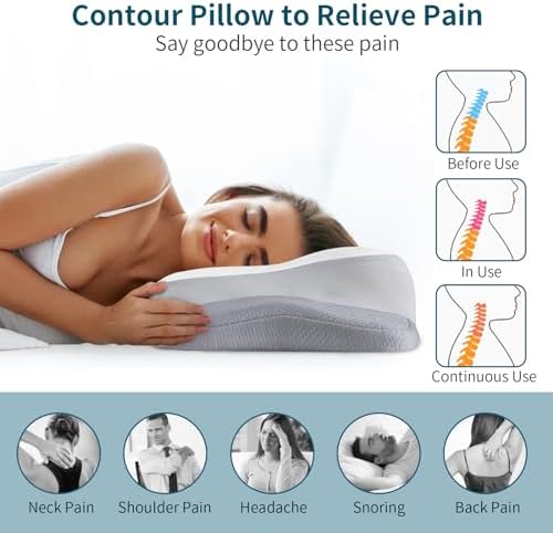 Cooling Cervical Pillow for Neck Pain Relief