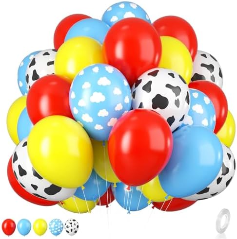 Biapian 12 Inch Themed Balloons for Kids Parties