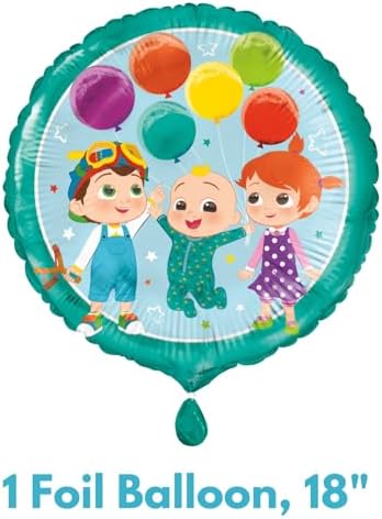 Cocomelon Balloons Birthday Decor Set Bundle