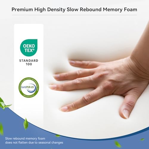 Zmarthumb Cervical Pillow - Adjustable Height Memory Foam Neck Support