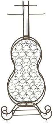 32 Bottles Display Holder Freestanding Wine Rack for Kitchen and Living Room