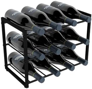 Modern Metal Countertop Wine Rack 1