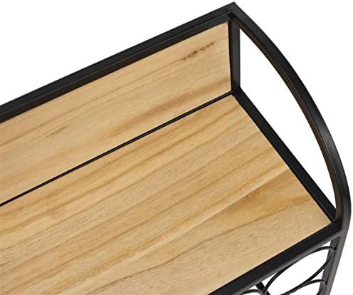 Displays2go Rolling Wine Rack - 20 Bottle Capacity