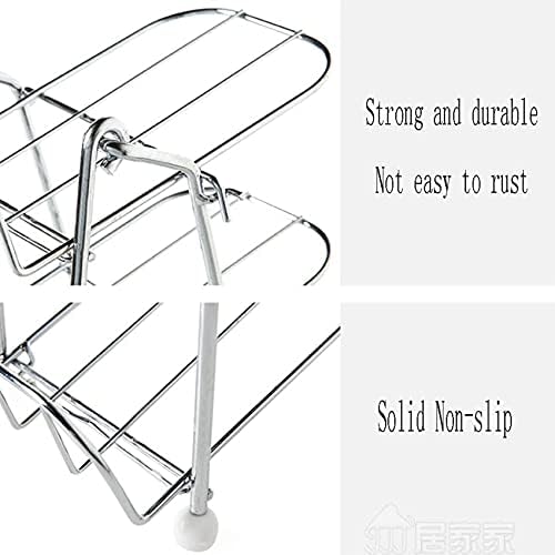 5 Bottle Free Standing Iron Wine Rack