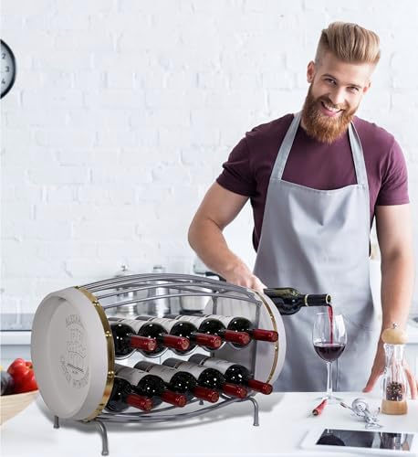 CoTa Global Napoleon Metal Wine Rack for 10 Bottles