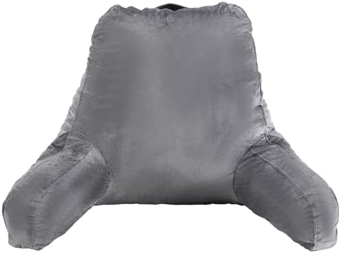 VEVOR Reading Pillow with 3 Pockets and Memory Foam