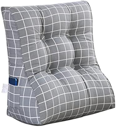 ZZYK Triangular Bedrest Support Pillow for Sofa Bed and Office Chair