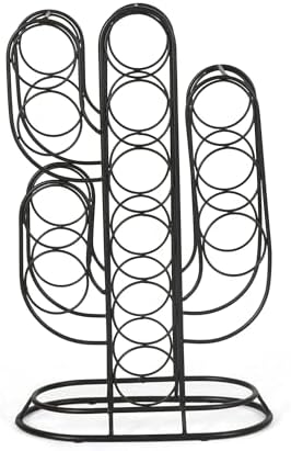 Welpson Tabletop Wine Rack with Cactus Design