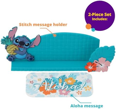 Disneys Stitch Aloha Cake Topper - Personalizable Decoration Set