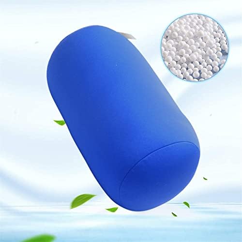 ASkinds Microbead Bolster Pillow 7 x 12 Blue