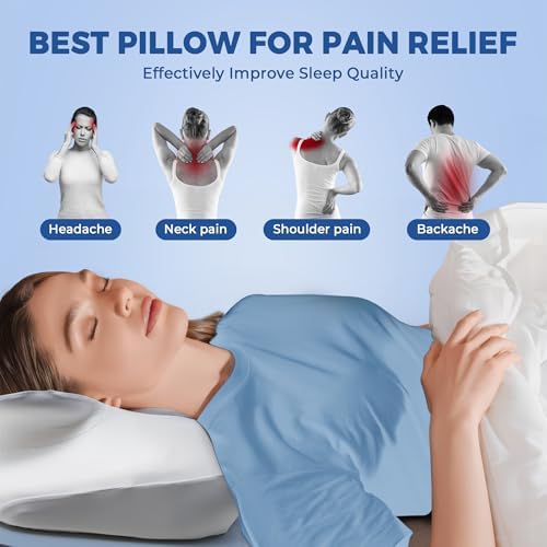 Dormirpilow Cooling Neck Pillow with Memory Foam Support