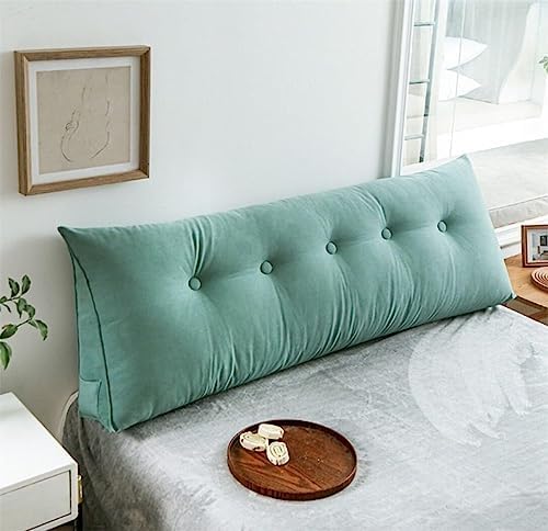 COZMAX Headboard Wedge Pillow Yellow 787in Reading Support Cushion