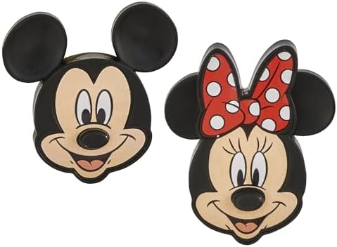 DecoPac Disney Mickey Mouse and Minnie Mouse Cupcake Rings - 24 Pack 1