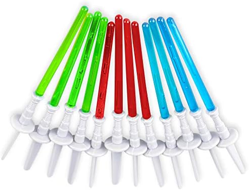 Super Z Outlet Light Sabre Cupcake Toppers Set of 24
